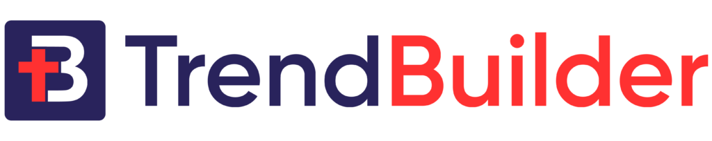 TrendBuilder Wide Logo Dark